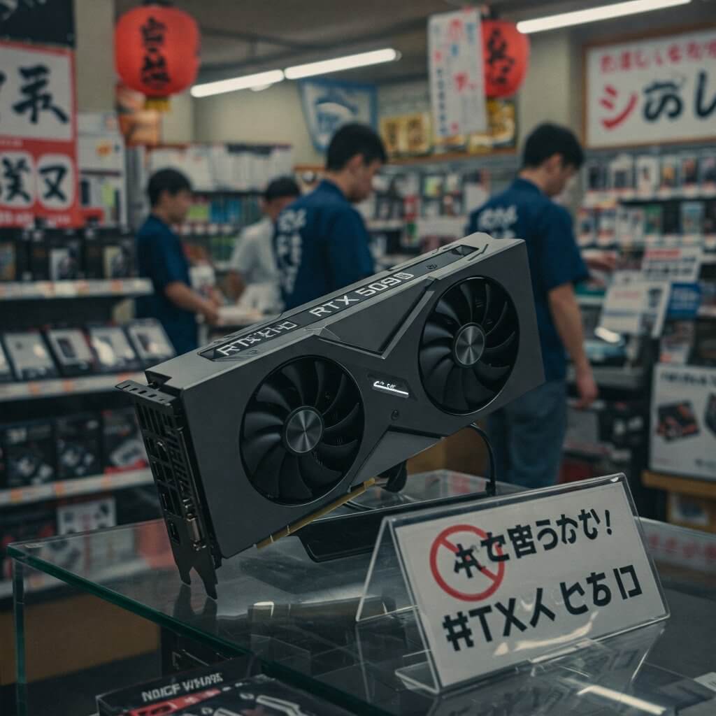 জাপানে NVIDIA RTX 5090