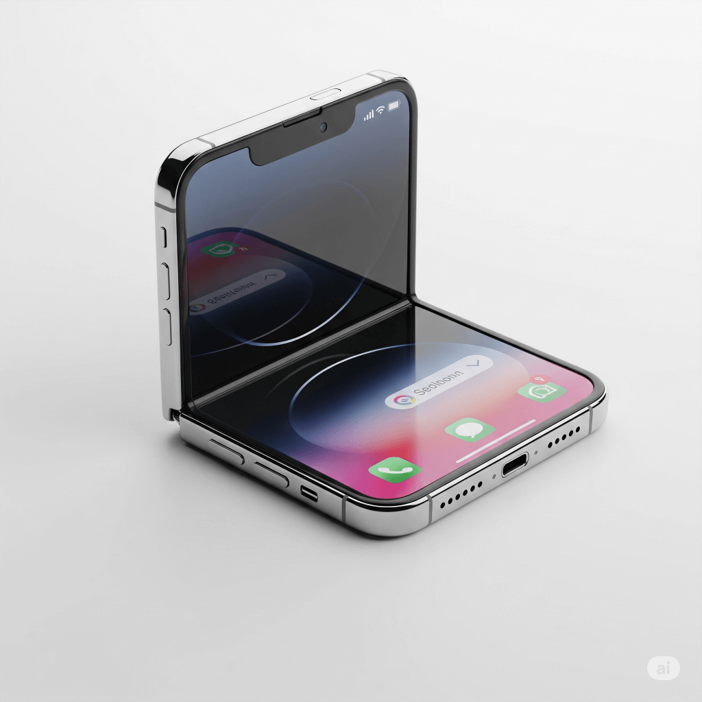 Foldable iphone 
